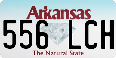 AR license plate 556LCH