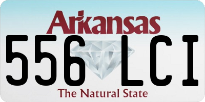 AR license plate 556LCI