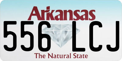 AR license plate 556LCJ