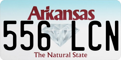 AR license plate 556LCN