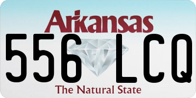 AR license plate 556LCQ