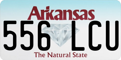 AR license plate 556LCU