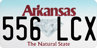 AR license plate 556LCX