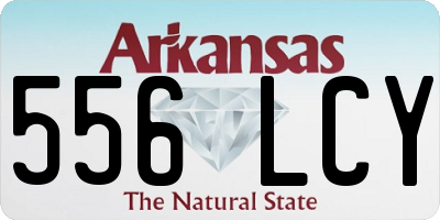 AR license plate 556LCY