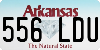 AR license plate 556LDU