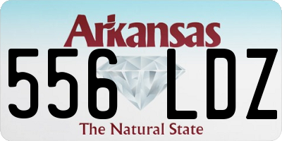 AR license plate 556LDZ