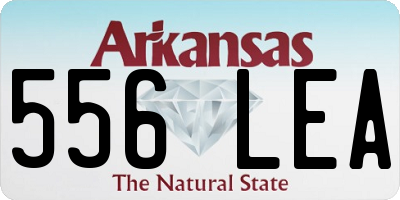 AR license plate 556LEA