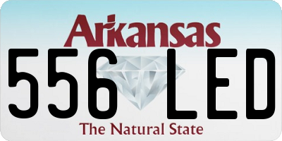 AR license plate 556LED