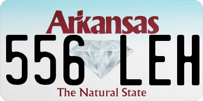 AR license plate 556LEH