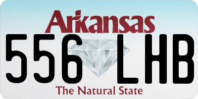 AR license plate 556LHB