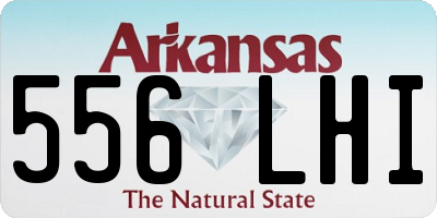 AR license plate 556LHI