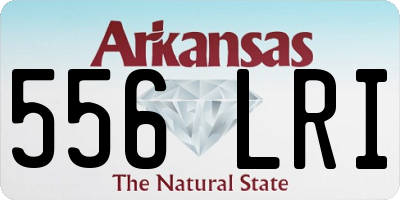 AR license plate 556LRI