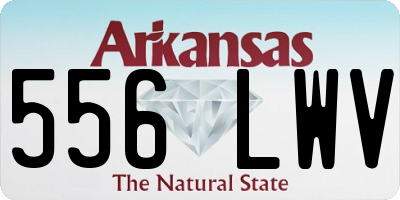 AR license plate 556LWV