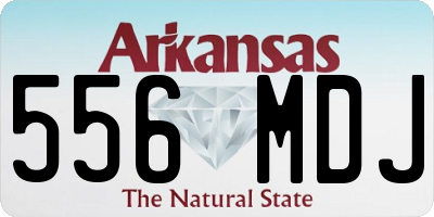 AR license plate 556MDJ