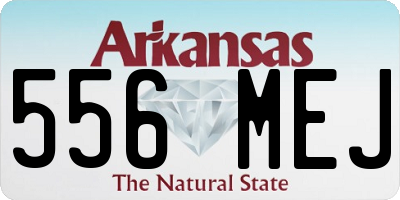AR license plate 556MEJ