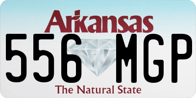 AR license plate 556MGP