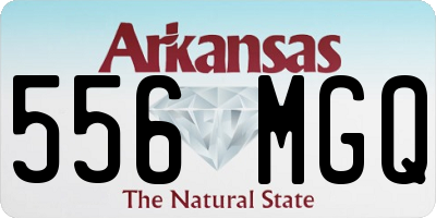 AR license plate 556MGQ
