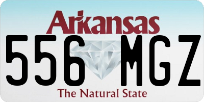 AR license plate 556MGZ
