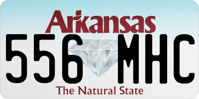 AR license plate 556MHC