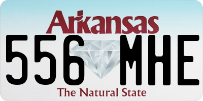 AR license plate 556MHE