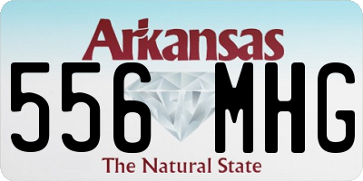 AR license plate 556MHG