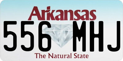 AR license plate 556MHJ
