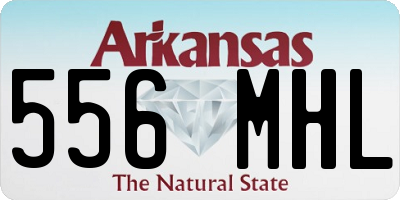 AR license plate 556MHL