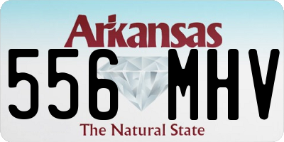 AR license plate 556MHV