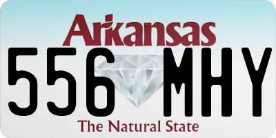 AR license plate 556MHY