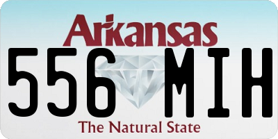 AR license plate 556MIH