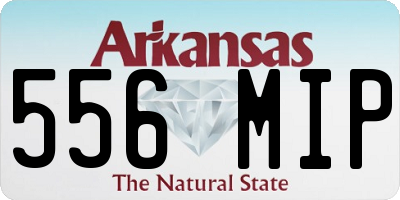 AR license plate 556MIP