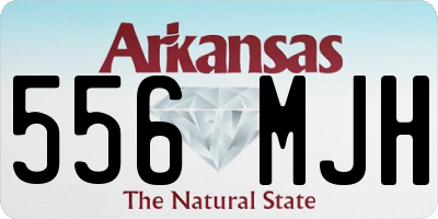 AR license plate 556MJH