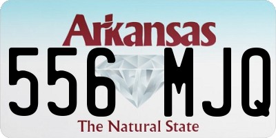 AR license plate 556MJQ