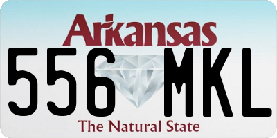 AR license plate 556MKL