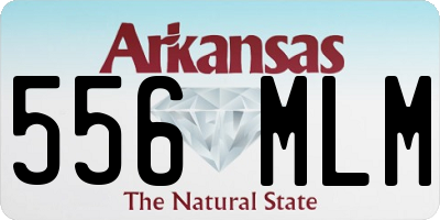 AR license plate 556MLM