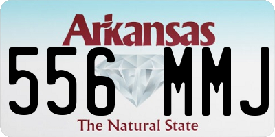 AR license plate 556MMJ