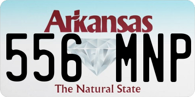 AR license plate 556MNP