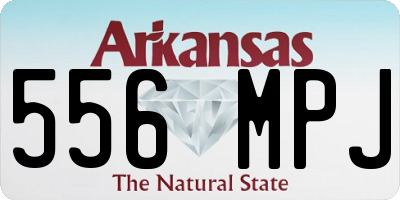 AR license plate 556MPJ