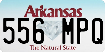 AR license plate 556MPQ