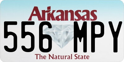 AR license plate 556MPY