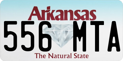 AR license plate 556MTA