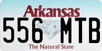 AR license plate 556MTB