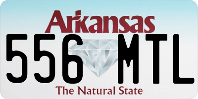 AR license plate 556MTL