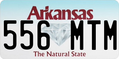AR license plate 556MTM
