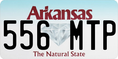 AR license plate 556MTP