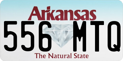 AR license plate 556MTQ