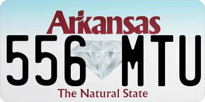 AR license plate 556MTU
