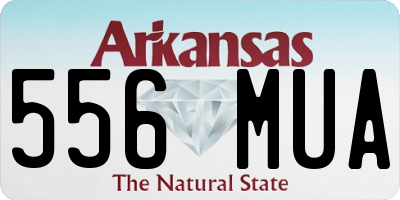 AR license plate 556MUA