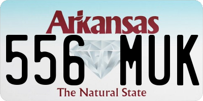 AR license plate 556MUK