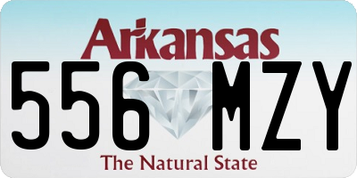 AR license plate 556MZY
